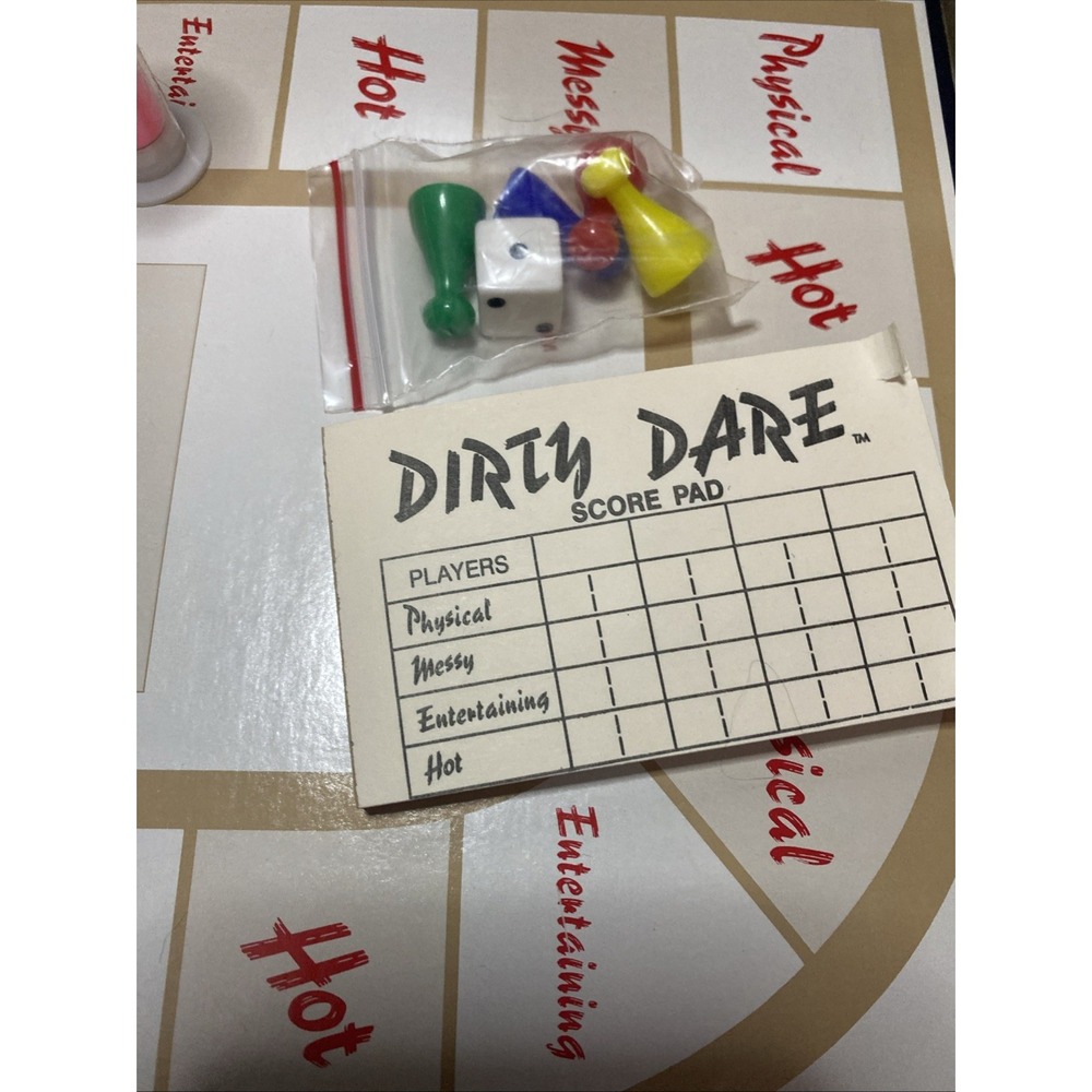 Vintage 1989 BARON/SCOTT Board Game DIRTY DARE Adult Mature RISQUE Theme Humor - Picture 5 of 6